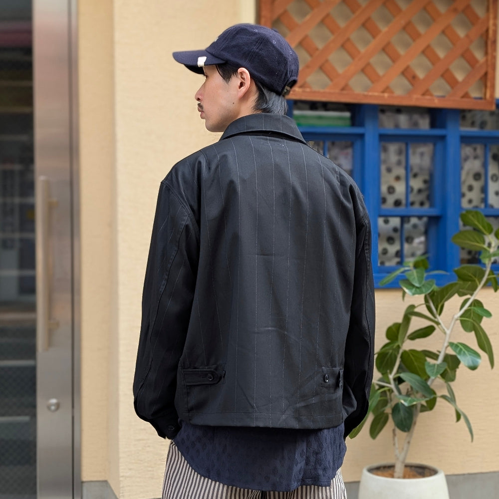 Engineered Garments - Claigton Jacket - Polyester Lurex Stripe - SW222