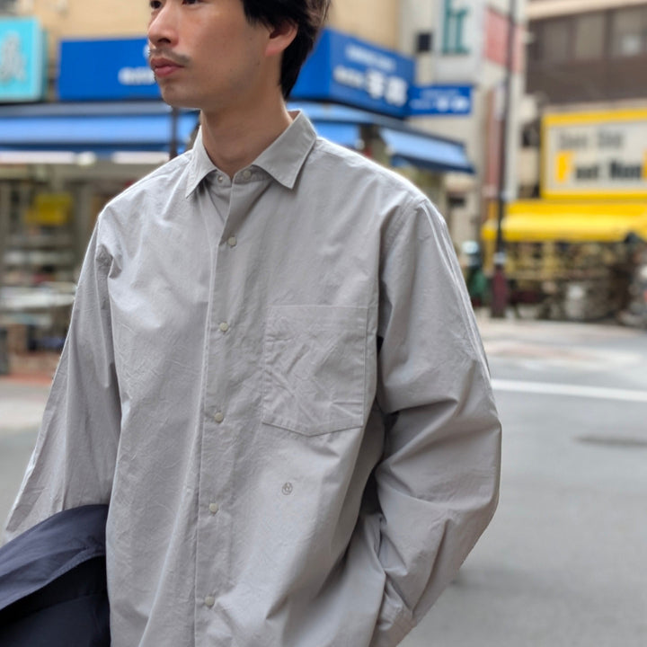 nanamica - Regular Collar Wind Shirt - S26SG082