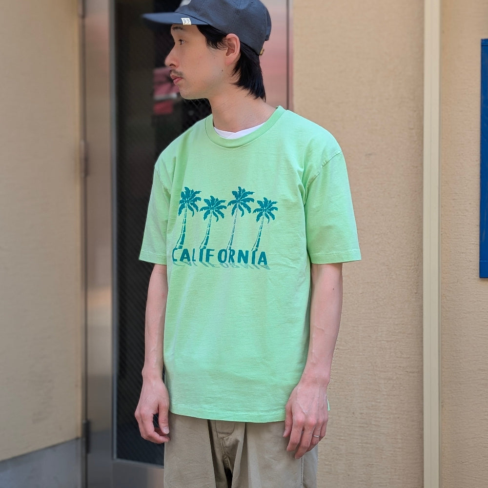 Mixta - CREW NECK PRINT TEE - CALIFORNIA TREE - MXT1010090