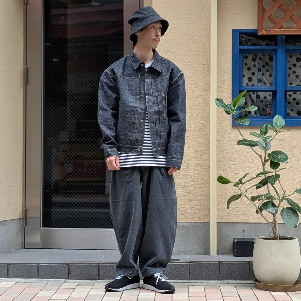 Porter Classic - CLASSIC DENIM BEBOP PANTS - P-005-4267