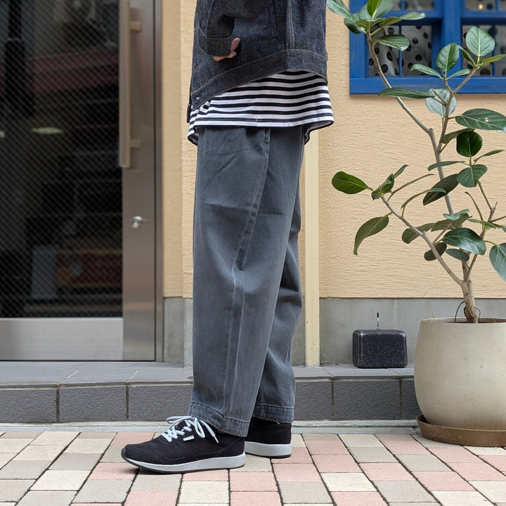 Porter Classic - CLASSIC DENIM BEBOP PANTS - P-005-4267