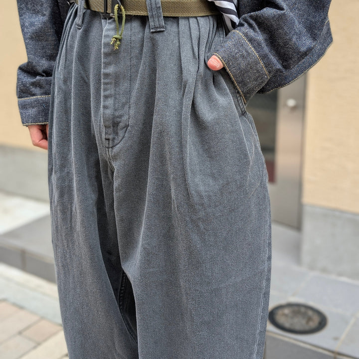 Porter Classic - CLASSIC DENIM BEBOP PANTS - P-005-4267