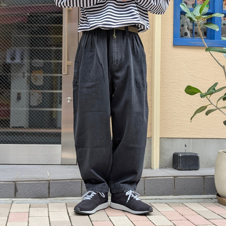 Porter Classic - CLASSIC DENIM BEBOP PANTS - P-005-4267