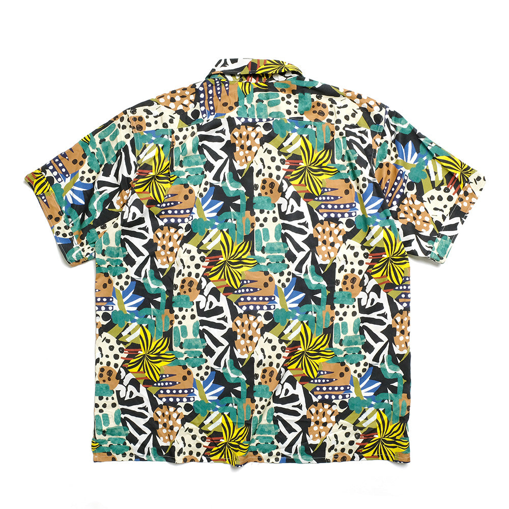 Engineered Garments - Camp Shirt - African Print Patchwork - QT021