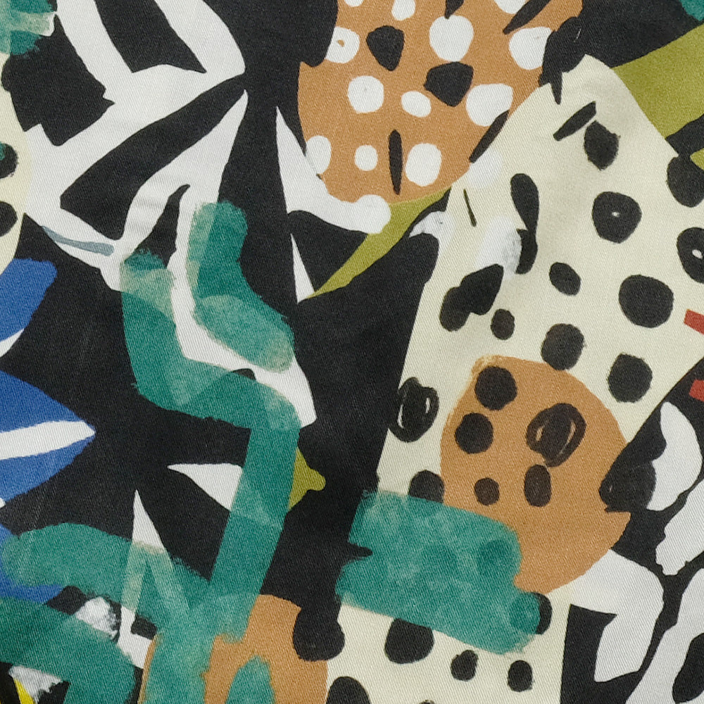 Engineered Garments - Camp Shirt - African Print Patchwork - QT021