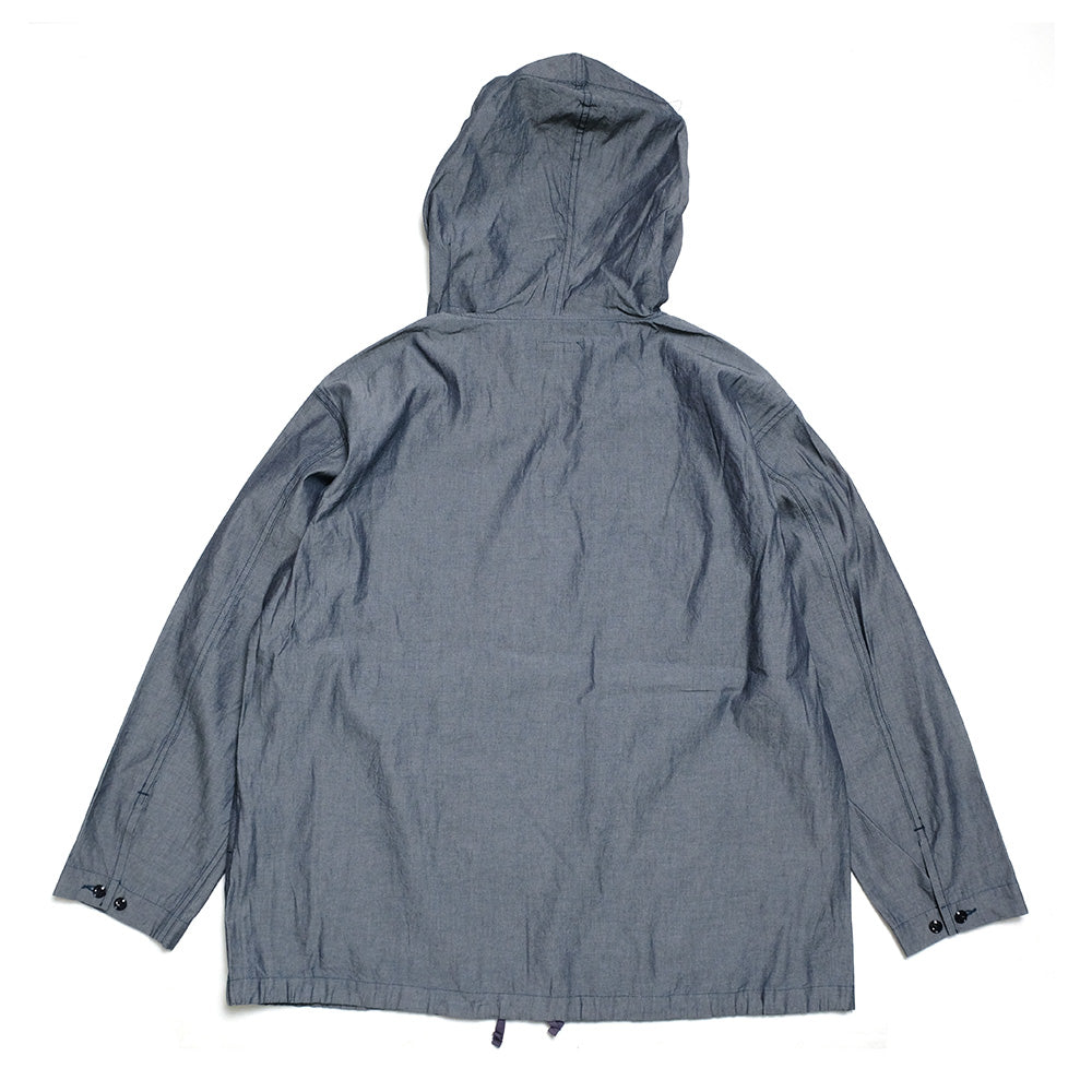 Engineered Garments - Cagoule Shirt - Chambray - QT029