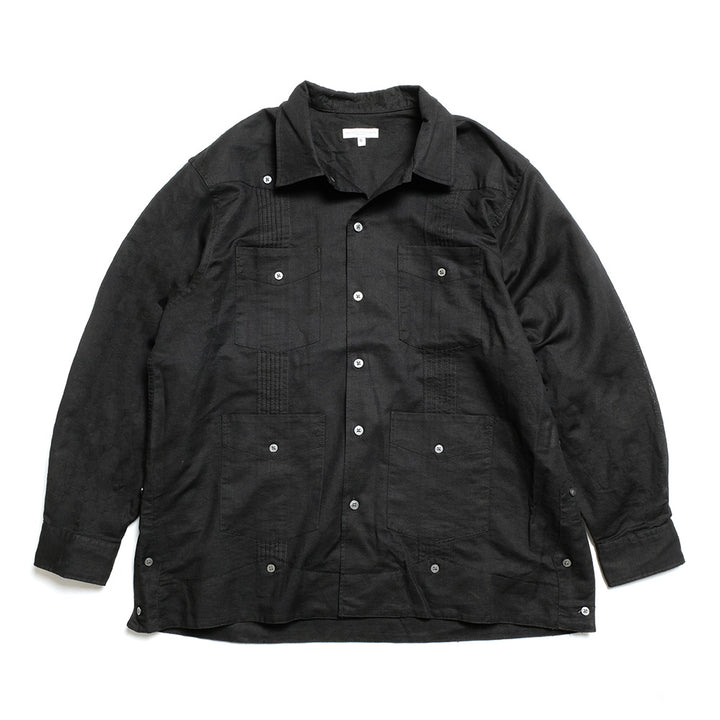 Engineered Garments - Guayabera Shirt - Handkerchief Linen - QT044