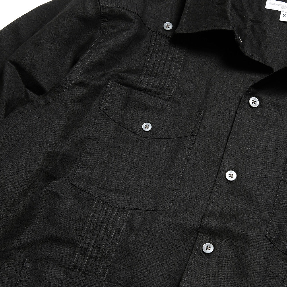 Engineered Garments - Guayabera Shirt - Handkerchief Linen - QT044