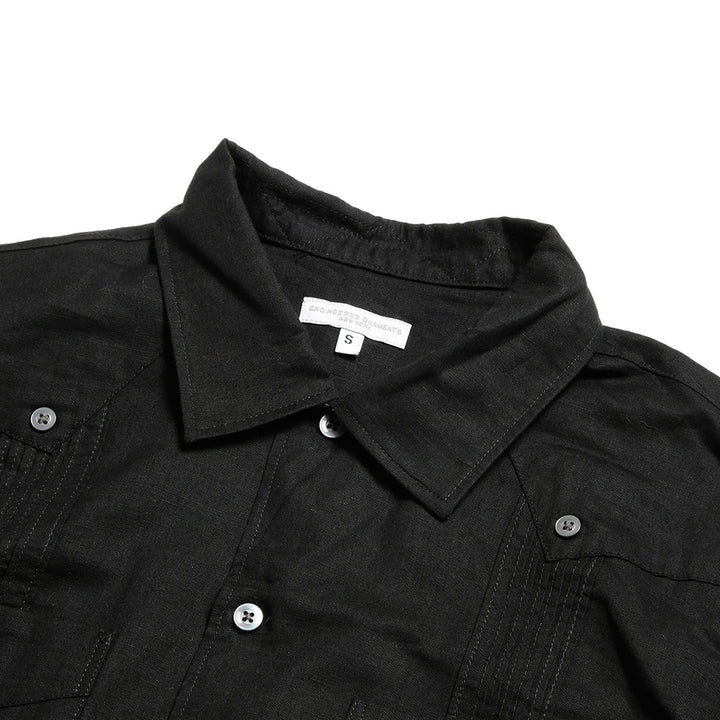 Engineered Garments - Guayabera Shirt - Handkerchief Linen - QT044