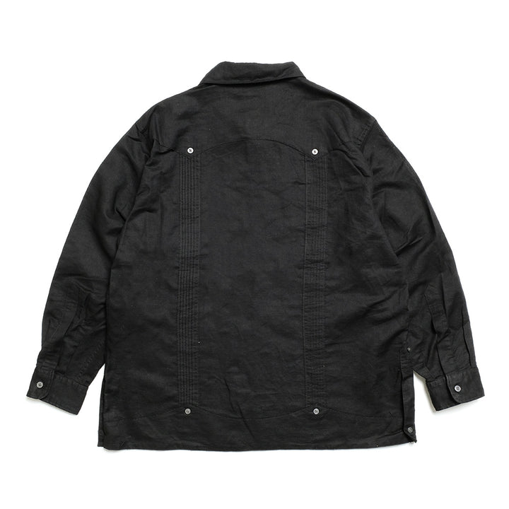Engineered Garments - Guayabera Shirt - Handkerchief Linen - QT044