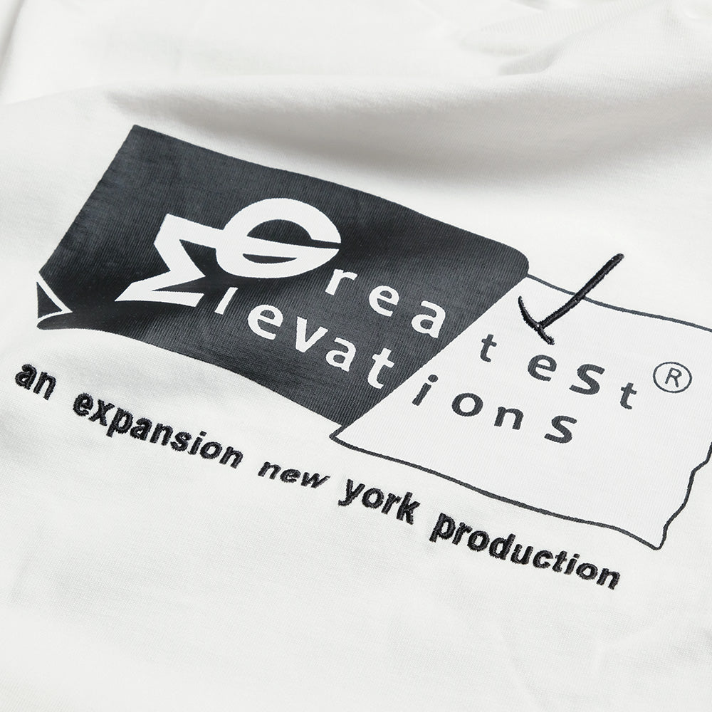 Engineered Garments - EG ✕ EXP GREATEST ELEVATIONS TEE - QT360