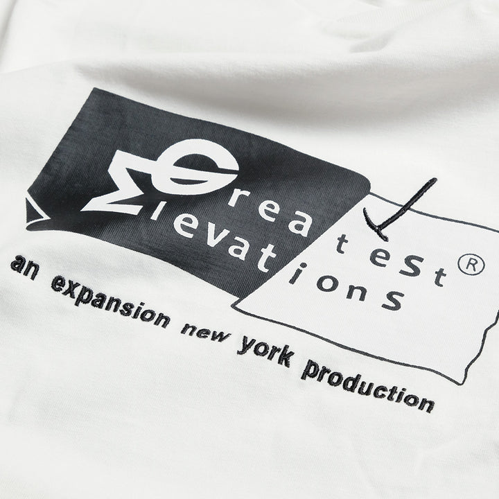 Engineered Garments - EG ✕ EXP GREATEST ELEVATIONS TEE - QT360