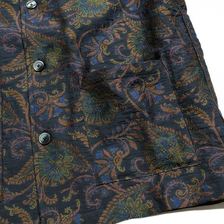 Needles - Cabana Shirt - Paisley Jacquard - QV117