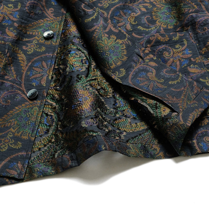 Needles - Cabana Shirt - Paisley Jacquard - QV117
