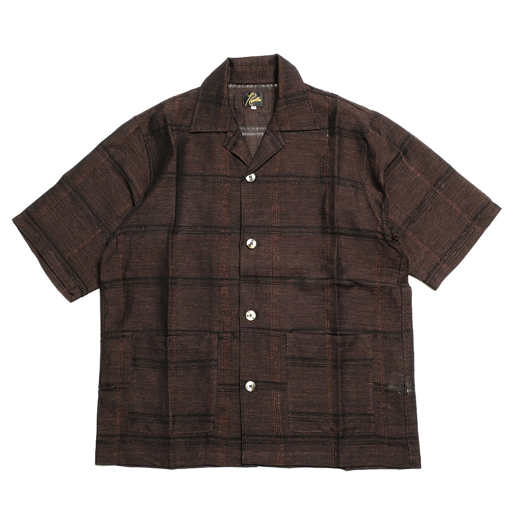Needles - Cabana Shirt - Plaid Jacquard - QV120