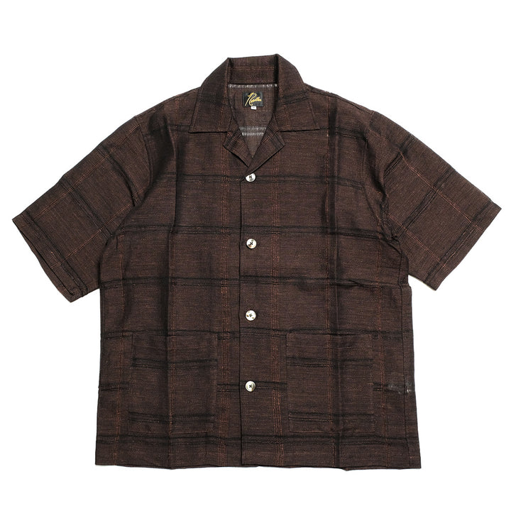 Needles - Cabana Shirt - Plaid Jacquard - QV120