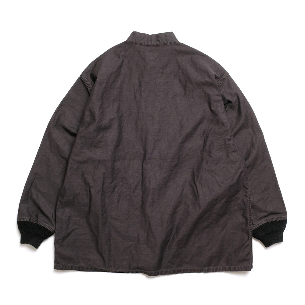 Needles - Stand Collar Army Shirt - Back Sateen - QV146