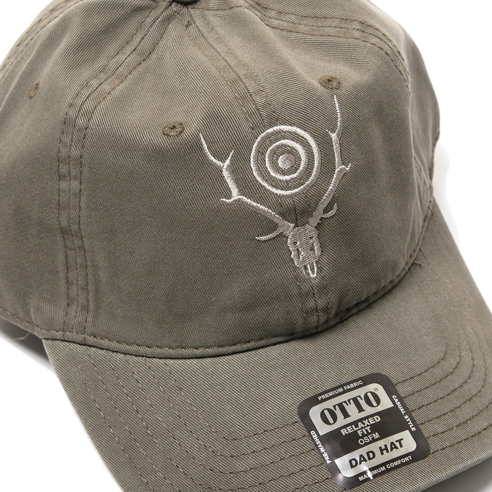 South2 West8 - Strap Back Cap - Skull & Target Emb. - QV521