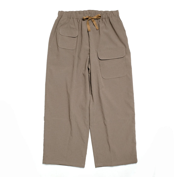 SOUTH2 WEST8 -  String Cuff Balloon Pant - Poly Washer Cloth - QV582