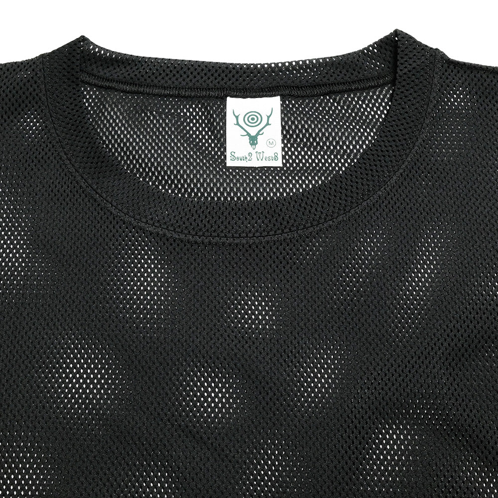 SOUTH2 WEST8 - Crew Neck Shirt - Knit Mesh - QV663