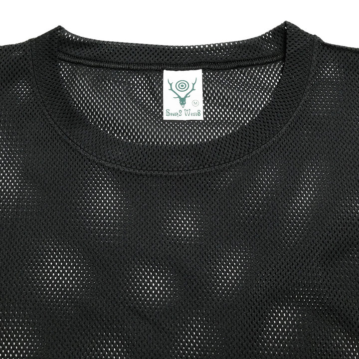 SOUTH2 WEST8 - Crew Neck Shirt - Knit Mesh - QV663