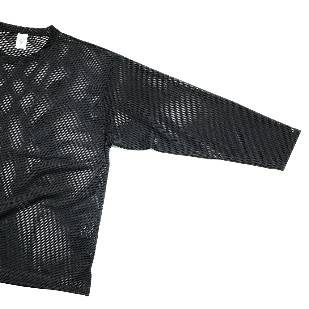SOUTH2 WEST8 - Crew Neck Shirt - Knit Mesh - QV663