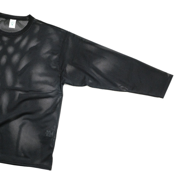 SOUTH2 WEST8 - Crew Neck Shirt - Knit Mesh - QV663