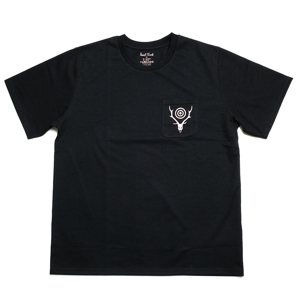 SOUTH2 WEST8 S/S Round Pocket Tee Circle Horn QV667