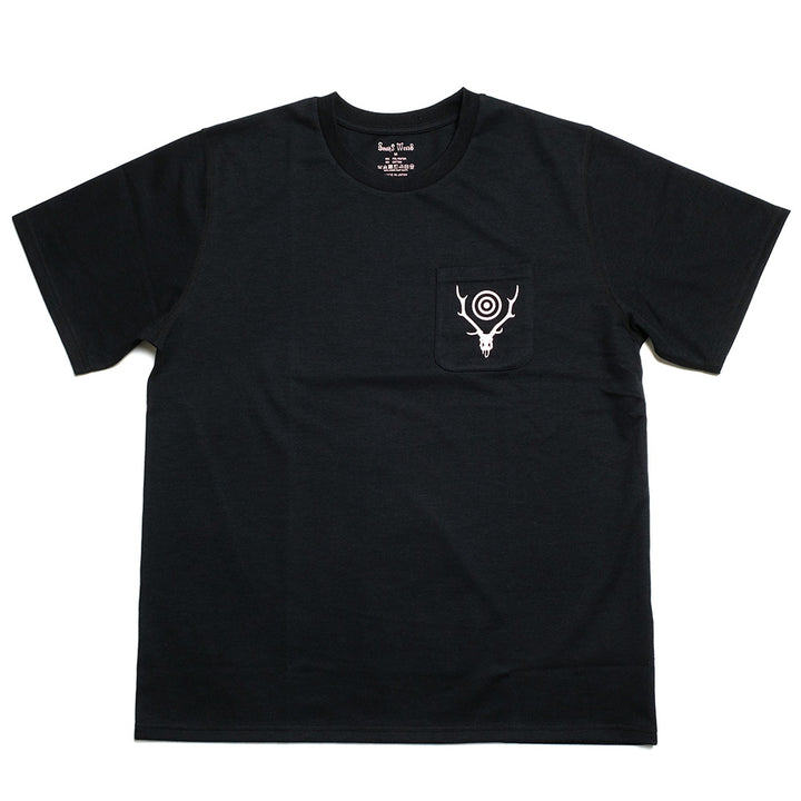 SOUTH2 WEST8 S/S Round Pocket Tee Circle Horn QV667