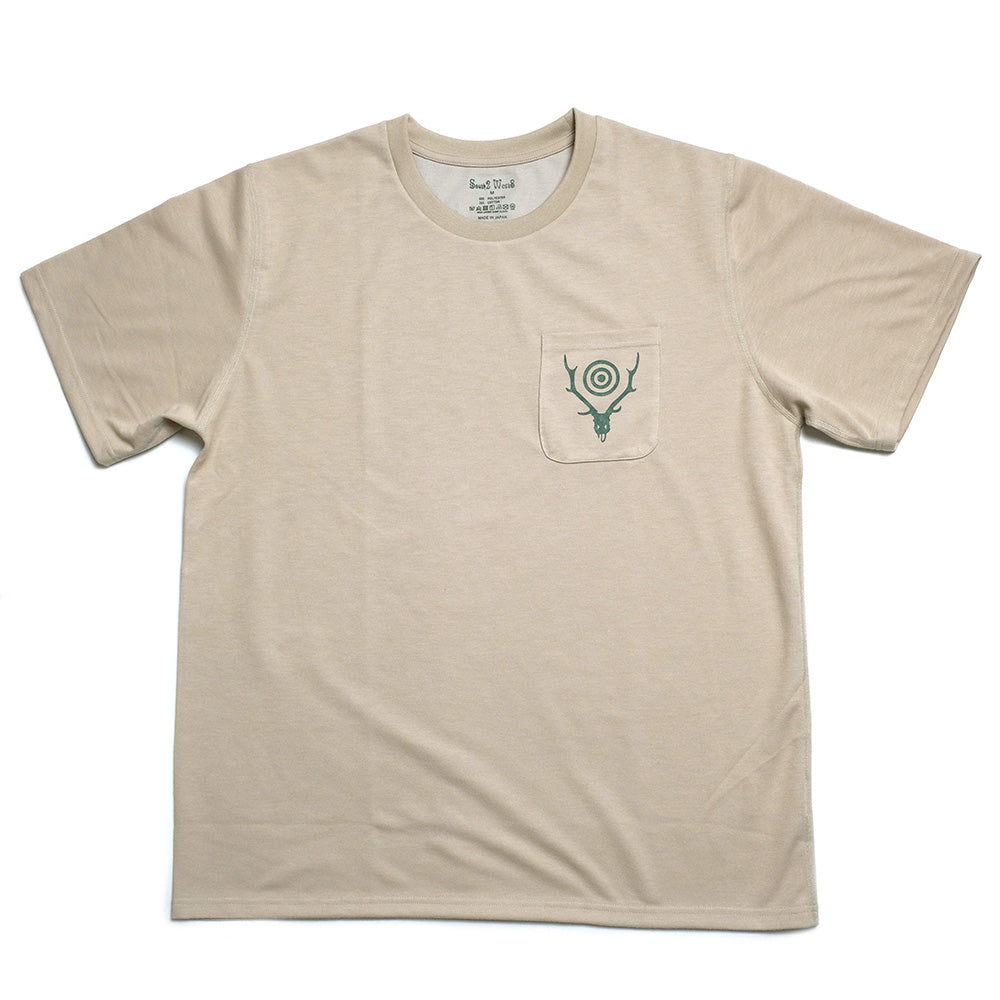 SOUTH2 WEST8 S/S Round Pocket Tee Circle Horn QV667