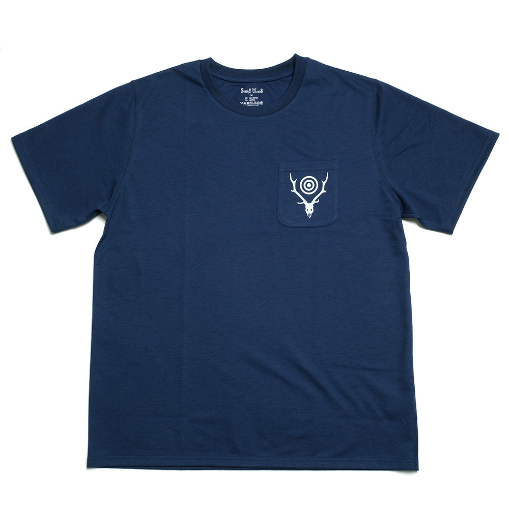 SOUTH2 WEST8 S/S Round Pocket Tee Circle Horn QV667