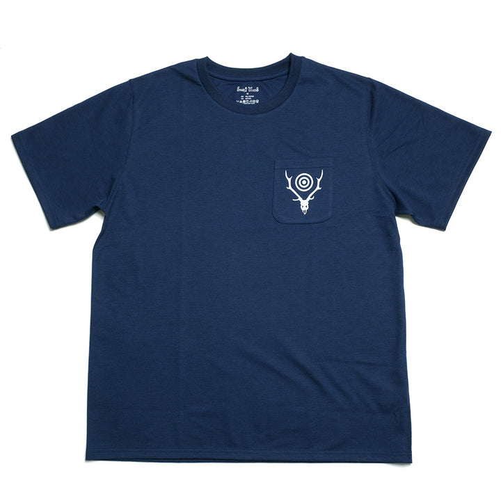 SOUTH2 WEST8 S/S Round Pocket Tee Circle Horn QV667