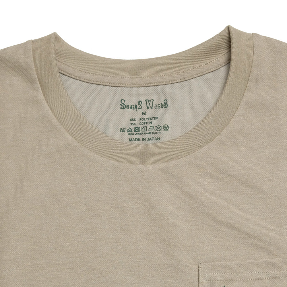 SOUTH2 WEST8 - S/S Round Pocket Tee - Circle Horn - QV667