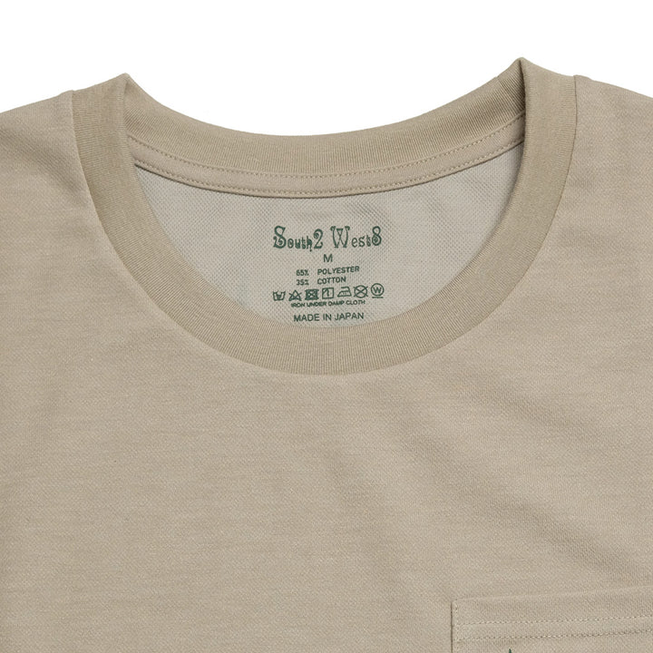 SOUTH2 WEST8 - S/S Round Pocket Tee - Circle Horn - QV667