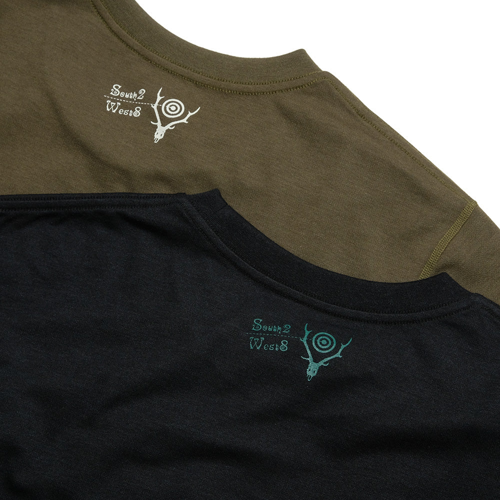 SOUTH2 WEST8 - S/S Crew Neck Tee - IN SHADOWS - QV670