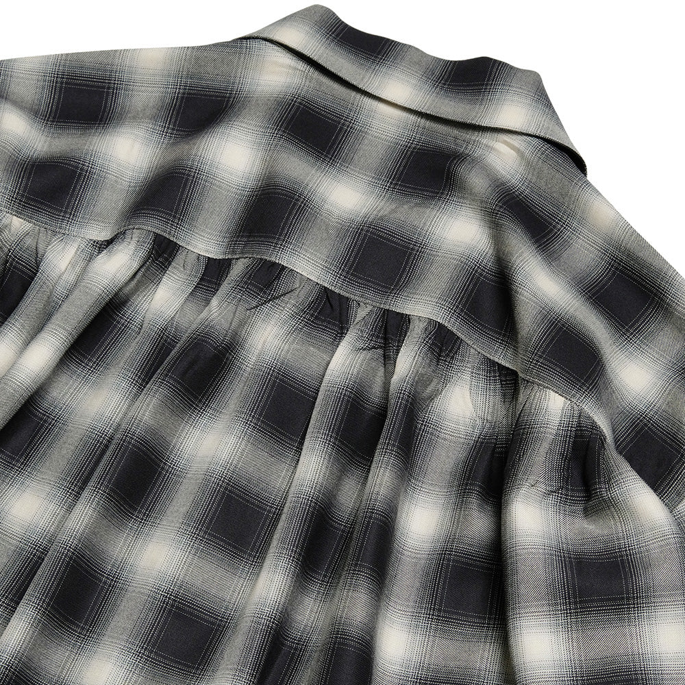 AïE  - Painter Shirt - Ombre Rayon Twill - Plaid - QV810