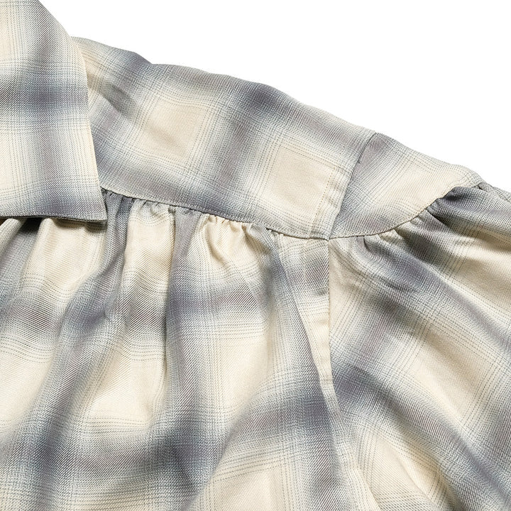 AïE  - Painter Shirt - Ombre Rayon Twill - Plaid - QV810