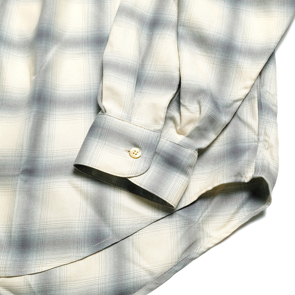 AïE  - Painter Shirt - Ombre Rayon Twill - Plaid - QV810