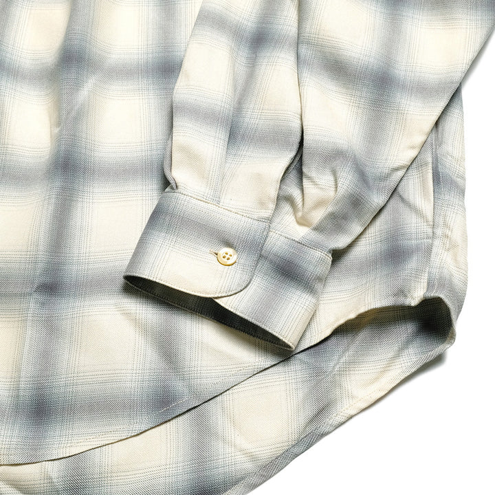 AïE  - Painter Shirt - Ombre Rayon Twill - Plaid - QV810