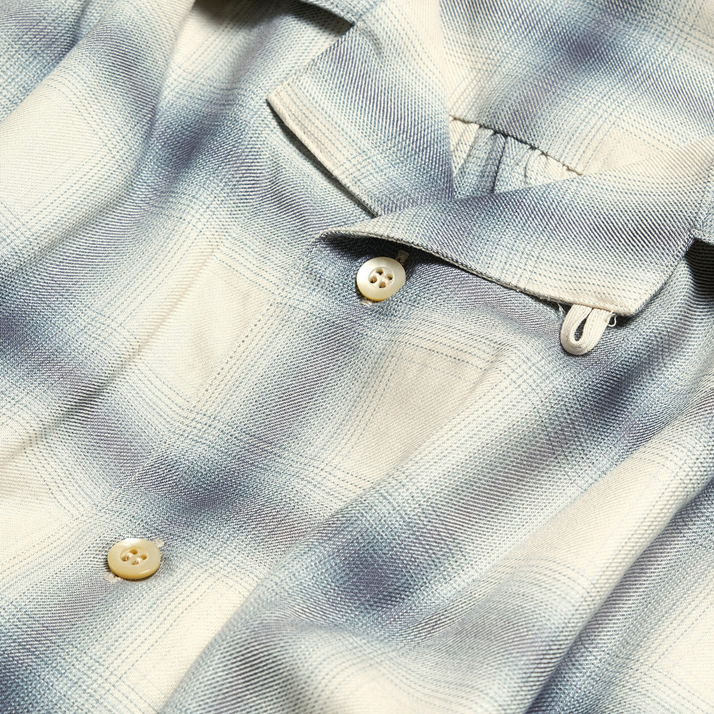 AïE  - Painter Shirt - Ombre Rayon Twill - Plaid - QV810