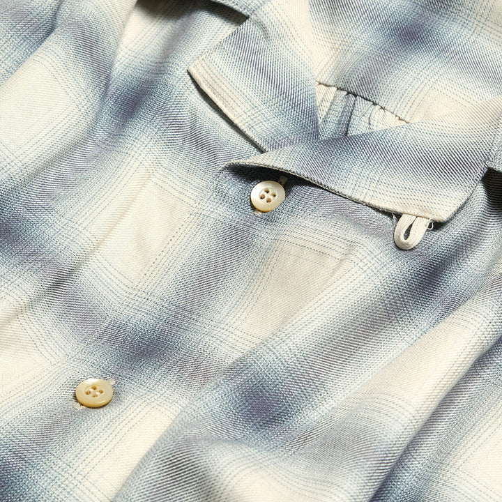 AïE  - Painter Shirt - Ombre Rayon Twill - Plaid - QV810