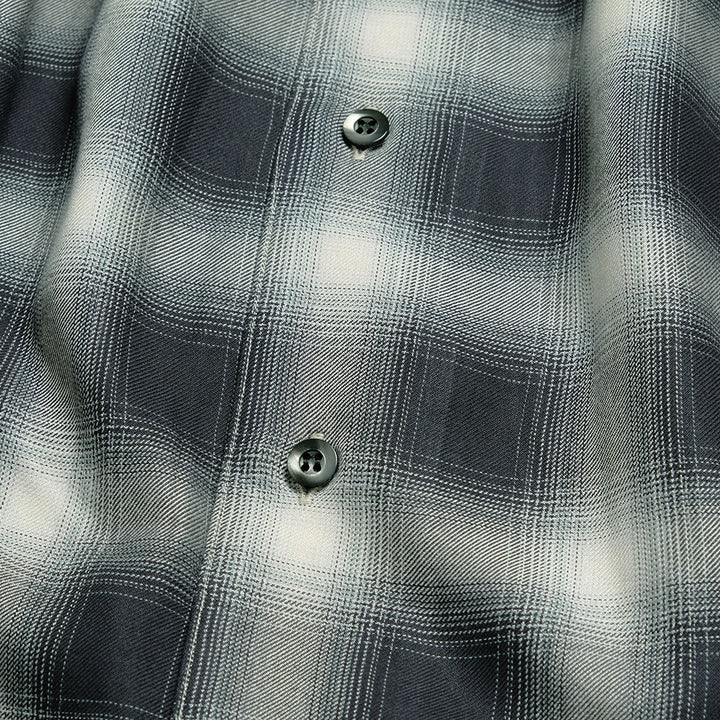 AïE  - Painter Shirt - Ombre Rayon Twill - Plaid - QV810