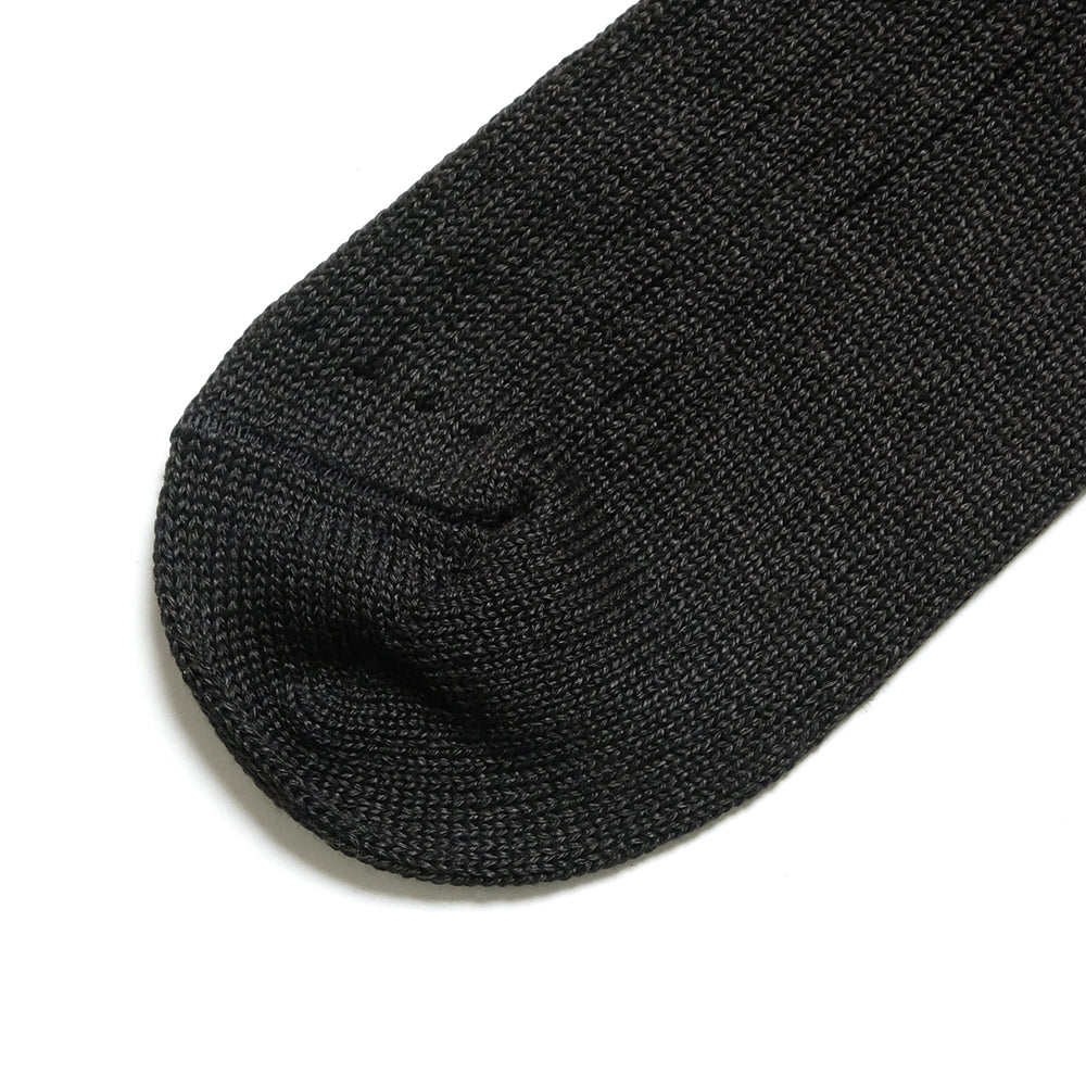 ROTOTO - LINEN COTTON RIBBED CREW SOCKS - R1461-231