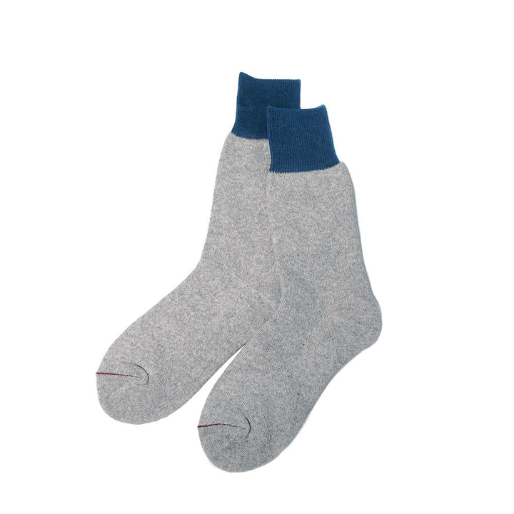 ROTOTO - DOUBLE FACE CREW SOCKS - SILK ＆ COTTON - R1515-241