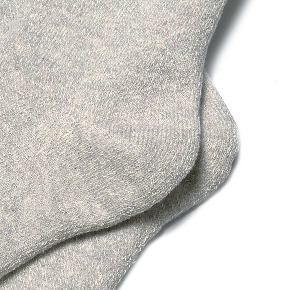 ROTOTO - DOUBLE FACE CREW SOCKS - SILK ＆ COTTON - R1515-241