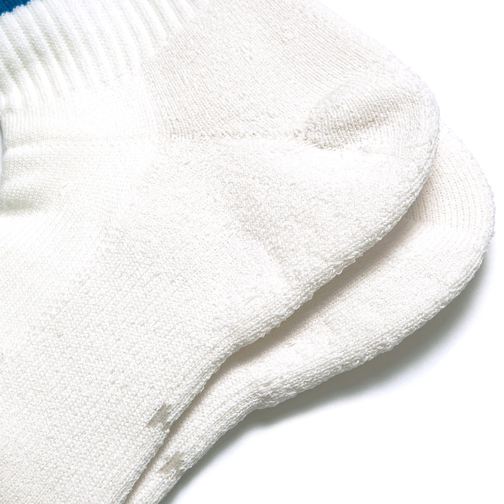 ROTOTO - WASHI CUSHION STRIPE CREW SOCKS - R1534-241
