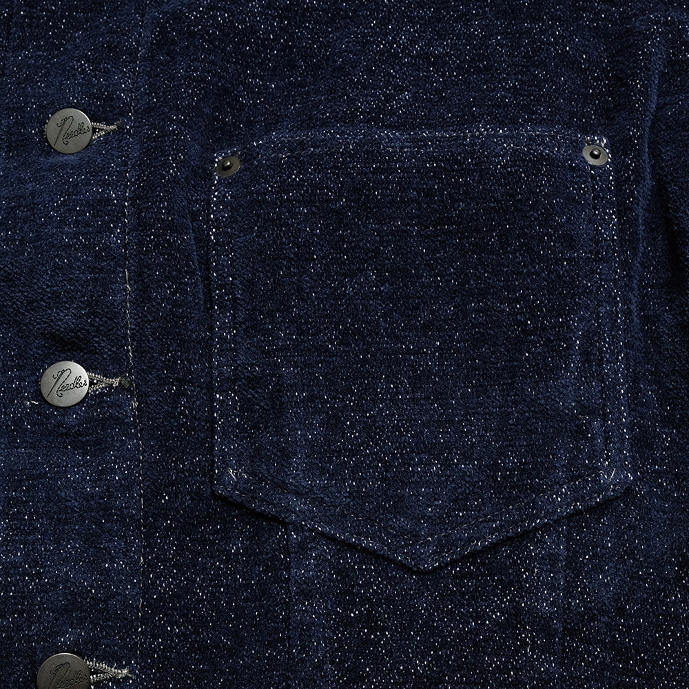 Needles - Darts Bottom Jean Jacket - Washi Chenille - RW224