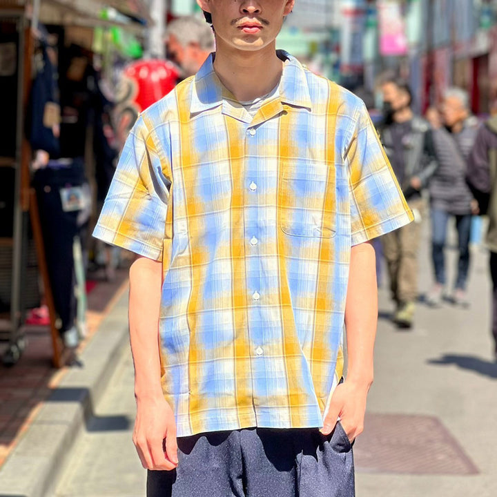 nanamica - Open Collar Pique S/S Shirt - S25SG076