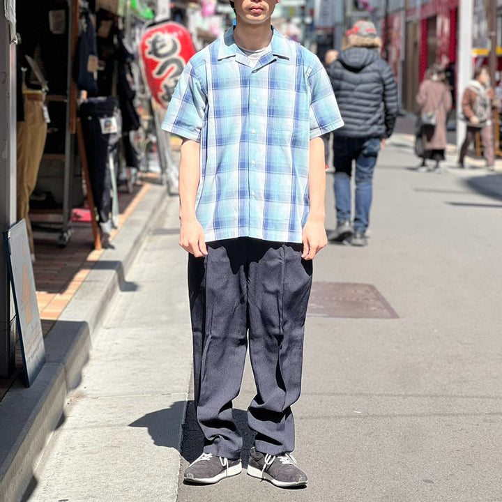 nanamica - Open Collar Pique S/S Shirt - S25SG076
