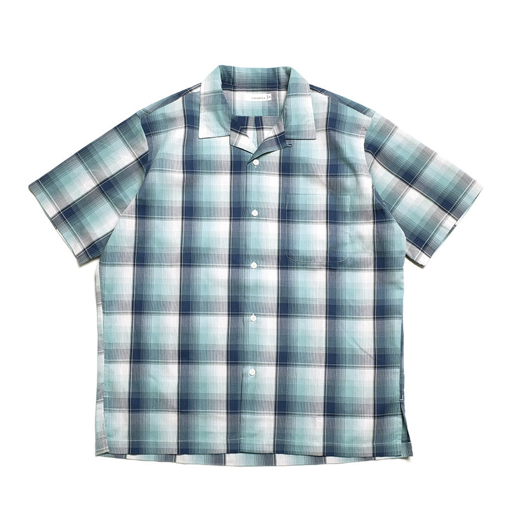 nanamica - Open Collar Pique S/S Shirt - S25SG076